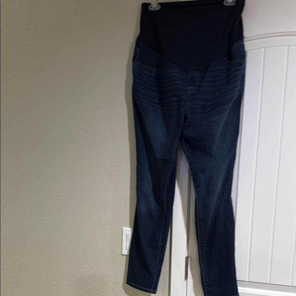 Isabel Maternity by Ingrid & Isabel Dark Blue Jeans New Never Worn